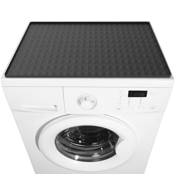 Washer and Dryer Covers for the Top, Silicone Dryer Top Protector Mat Non-slip Waterproof Washing Machine Cover for Laundry Kitchen Home 23.6 x 19.6 inches