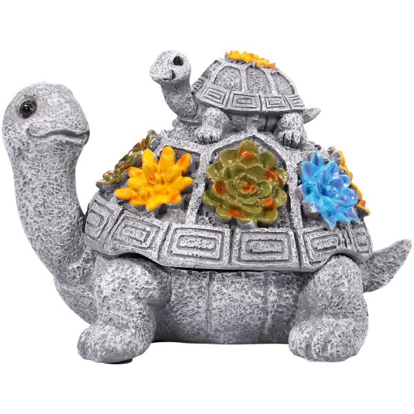 EUWBSSR Ash Tray Cute Turtle Ashtray with Lid Resin Cigarette Ashtray Multipurpose Exquisite Craft Ashtray Decorations for Home Porch Patio Office Decor