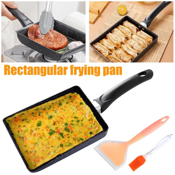 Jetcloudlive Nonstick Japanese Omelette Silicone Pan