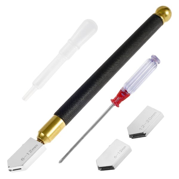 EUWBSSR Glass Cutter Kit - 5 Piece