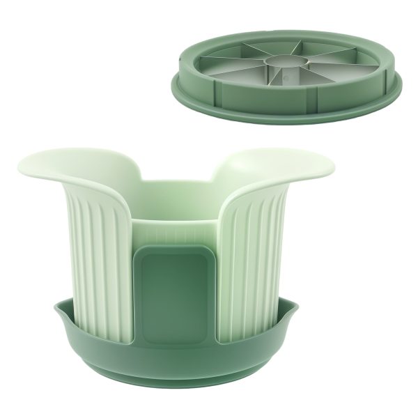 Fruit Cutter Efficient Vegetable Slicer with Stand and Mango Slicer Blade Practical Tomato Cutter for Home Kitchen Countertop