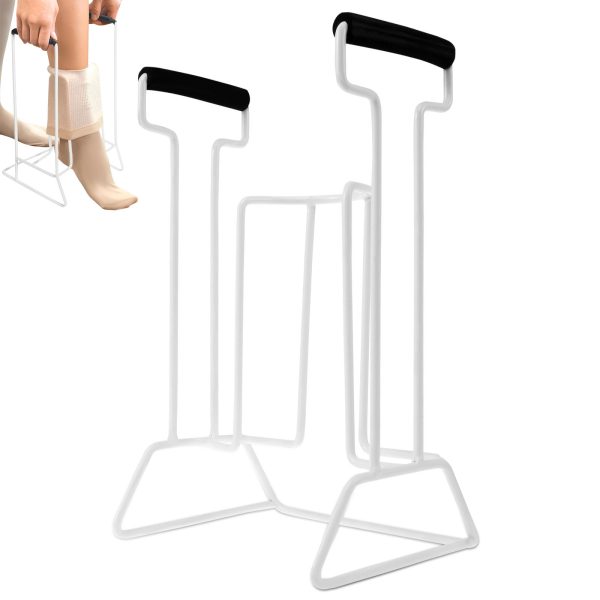 Stocking Donner Stocking Donner Stocking Donner for Putting on Compression Socks Large Sock Aid Tool Sock Helper Aide Tool Puller for Elderly Senior Pregnant Diabetics Pull Up Assistance Help