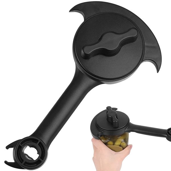Jetcloudlive Jar Opener Adjustable Bottle Opener Manual Can Opener Labor Saving Jar Opener Lid Opener Kitchen Tool Accessories