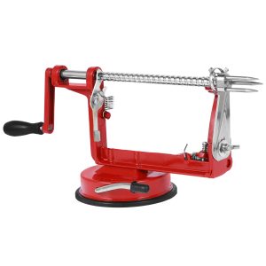 Apple Peeler Corer 3 In 1 Fruit Peeler Slicer Corer Kitchen Tool Sharp Fruit Peel Remover Machine with Suction Base for Fruit