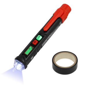 Toorise Voltage Tester Non Contact Multifunctional Electrical Voltage Detector with Emergency Flashlight for Electrical Work