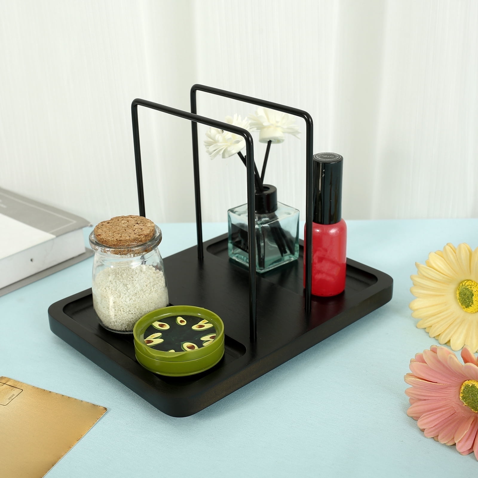 Napkin Holder for Table Rotating 9.06*6.5*7.06in Multifunctional Standing Napkin Dispenser for Kitchen Countertop and Dining Table