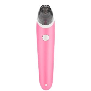 HKJUNFEI Portable Infant Kids Baby Nasal Suction Machine Electric Nasal Aspirator Nose Cleaner Tool (Pink/Yellow)