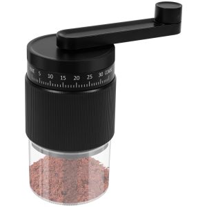 Jetcloudlive Manual Coffee Grinder Portable Coffee Bean Mill Grinders with 35 Adjustable Settings, Fine Coarse Adjustable for Outdoor, Travel, Espresso