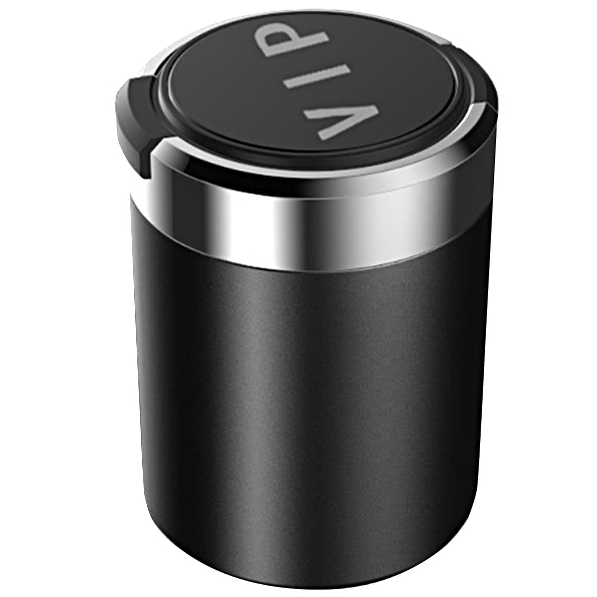 Car Ashtray with LED Light Portable Car Ash Holder Large Capacity Sealed Car Cigarette Ashtray Container Easy To Clean Universal Smoke Ash Cup Holder for Vehicle Office Home Use