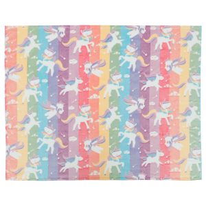 Glow in The Dark Blanket Animal Pattern Luminous Blanket Soft Cozy Kids Blankets Colorful Kids Throw Luminous Blanket Machine Washable Blanket for Kids Boys Girls Teens