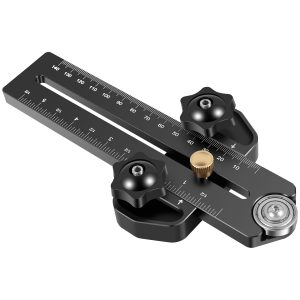 Enduring Thin Rip Jig Easy to Use Table Saw Jig Safe Woodworking Tools Fast Thin Ripping Precise Fine Cutting Thin Rip Jig for 3/8" x 3/4" T Slot U Slot 1/4" x 3/8" T Slot