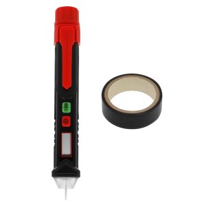 Toorise Voltage Tester Non Contact Multifunctional Electrical Voltage Detector with Emergency Flashlight for Electrical Work