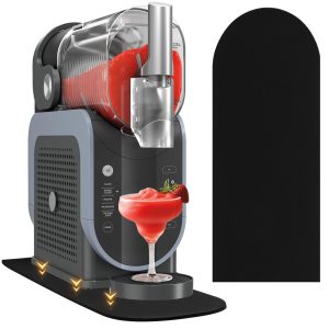 2 Pcs Rubber Sliding Board Compatible with Ninja Slushie Machine FS301 Quick Moving Sliding Pad for Slushie Machine Accessories