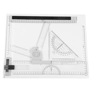 A4 Drawing Board Drafting Table Portable Architectural Drafting Tool Set Practical Architectural Supplies for Office Classroom Outdoor Sketching