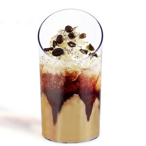 BUTORY 50ml Mini Dessert Cups with Spoons,Clear Plastic Parfait Appetizer Cup - Small Reusable Serving Bowl for Party Desserts Cups