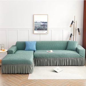 BUTORY Stretch Sectional Couch Covers Stylish Chaise Sofa Furniture Protector for L Shape Sectional Sofa Couch, Great for Kids & Pets