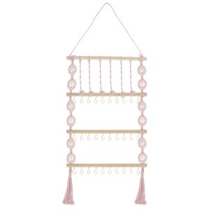 Bow Organizer for Girls Decorative Hair Bow Organizer Large Capacity Wall Hanging Hair Accessories Organizer Practical Headband Holder for Hair Clips Bows Headgear