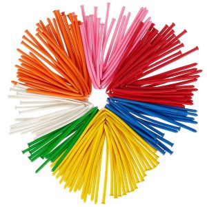 Sutowe 260Q Latex Long Balloons Animal Kit Twisting Modelling Balloons 100Pcs Magic Balloons for Animal Making Birthday Party Clowns Festival Christmas Decorations，Color Mixing