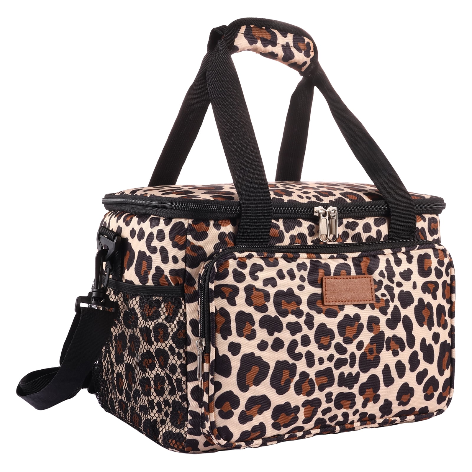 15L Insulation Food Bag with Handle and Adjustable Shoulder Strap Leakproof and Water Resistant Insulated Cooler Tote for Women and Men