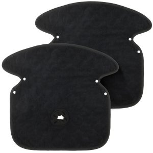 2Pcs Polyester Fiber Infant Car Seat Protector 4 Layer Leakage Protection Car Seat Liner Comfortable Breathable for Chair