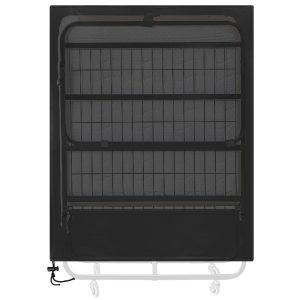 Folding Bed Storage Cover Waterproof Bed Cover Easy to Clean Rollaway Bed Storage Cover Protective Bed Dust Cover Portable Rollaway Bed Protector Cover with Zipper for Home