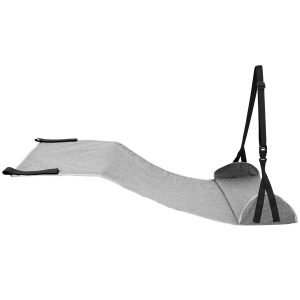 Nylon Airplane Foot Hammock Easy Cleaning Foldable Travel Foot Rest With Adjustable Strap for Train Bus Ship