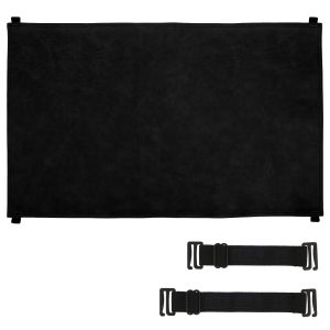 Headrest Cover Faux Leather Recliner Headrest Protector Waterproof Recliner Headrest Cover Easy to Install Chair Arm Headrest Covers with Elastic Straps for Furniture Sofa Couch