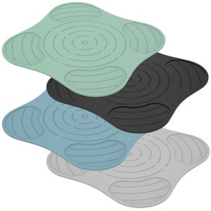 Air Fryer Insulated Mat Heat Resistant Non Slip Easy to Clean Silicone Pad for Kitchen Counter Compatible with Ninja Crispi