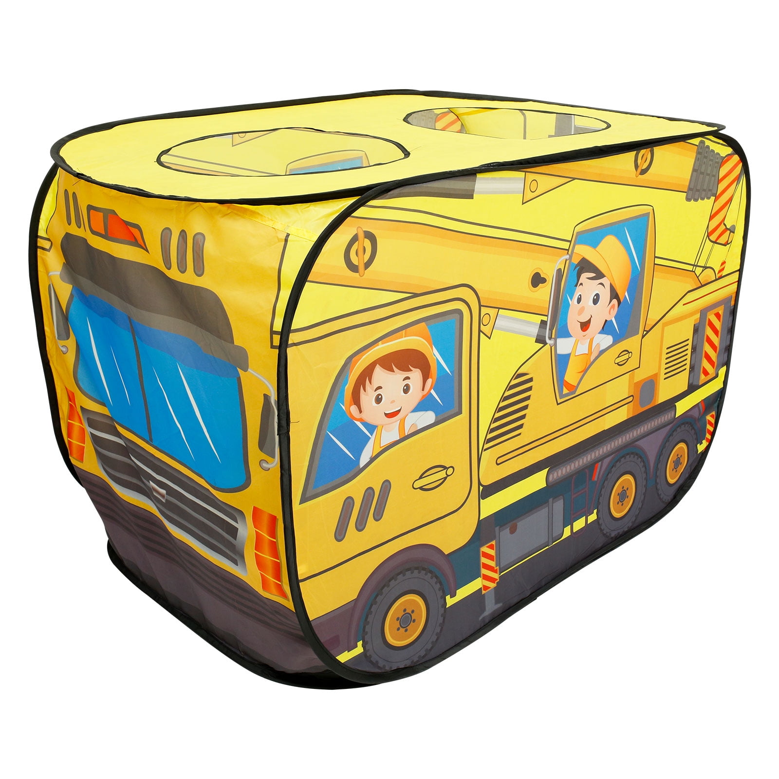 Kids Pop Up Play Tent Polyester Children Play Tent Folding Indoor Outdoor Toddler Playhouse Tent Car Style Boy Girl Play Tent with Storage Bag for Kids Toddlers Indoor Outdoor