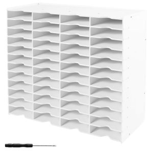 24 Slots Ink Pad Holder Sturdy Pad Organizer Waterproof Stamp Pad Storage Organizer Space Saving Ink Pad Storage Rack Versatile Stamp Pad Organizer Holder for Crafts Supply