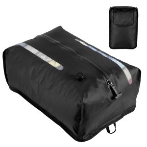 Travel Vacuum Compression Bag Reusable Waterproof Suitcase Vacuum Seal Bag Space Saver Travel Compression Storage Cube for Clothes Carry on Luggage Backpack