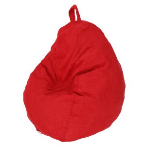 Bean Bag Chair Cover Soft Corduroy Bean Bag Cover Plush Toys Organizer Holder Comfortable Beanbag Chairs Cover with Handle Stuffed Animal Bean Bag Storage for Kids Adults Plush Toys
