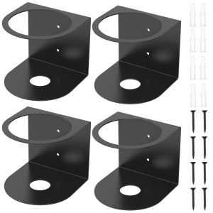 Spray Bottle Holder Metal Spray Bottle Holder Wall Mounted Can Rack Easy to Mount and Use Spray Bottle Holder Easy to Organize and Store Spray Can Rack Suitable for Kitchens