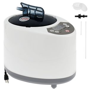 Sauna Steamer Machine 1000W US 3L Large Capacity Steam Pot Generator with Protection Safe Sauna Steamer Pot Efficient Sauna Steamer for Bath Tub Sauna Room