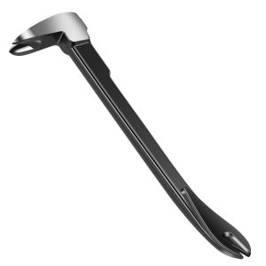 Hvxrjkn Nail Puller Remover Portable Pry Bar Multifunctional Steel Crowbar Ergonomic Extractor Tool for Woodworking Demolition Home Repair