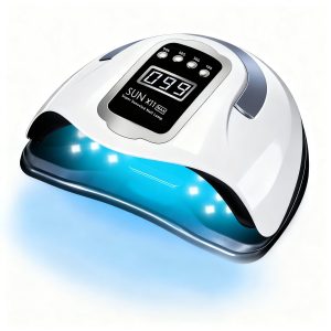 Tcwhniev Uv Nail Lamp Uv Light for Gel Nails 280W Nail Curing Lamps Automatic Sensor Nail Dryer Light with 4 Timer Setting,White,66 Led Light