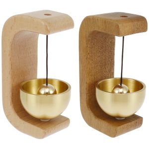 2Pcs Entrance Wireless Doorbell Shopkeepers Bell for Door Opening Magnetic Attached Doorbell Chime Decor Door Chime Multifunctional Doorbell Hanging Decor