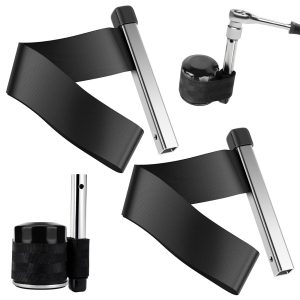 2Pcs Nylon Strap Oil Filter Wrench Adjustable 1/2 Inch Drive Belt Type Oil Filter Removal Wrench Universal for Narrow Space